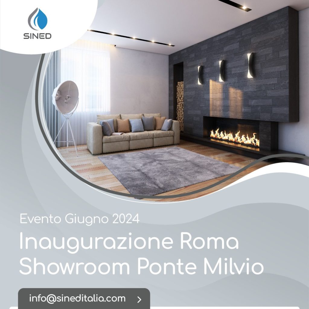 Nuovo show room SINED a Roma ponte Milvio